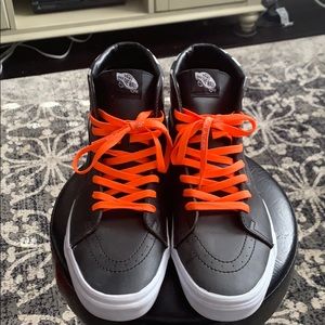 Vans leather high tops